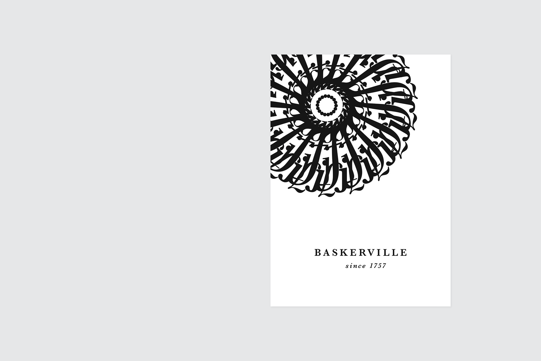 Baskerville Specimen Booklet